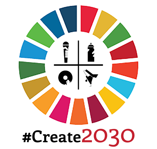 The #Create2030 logo