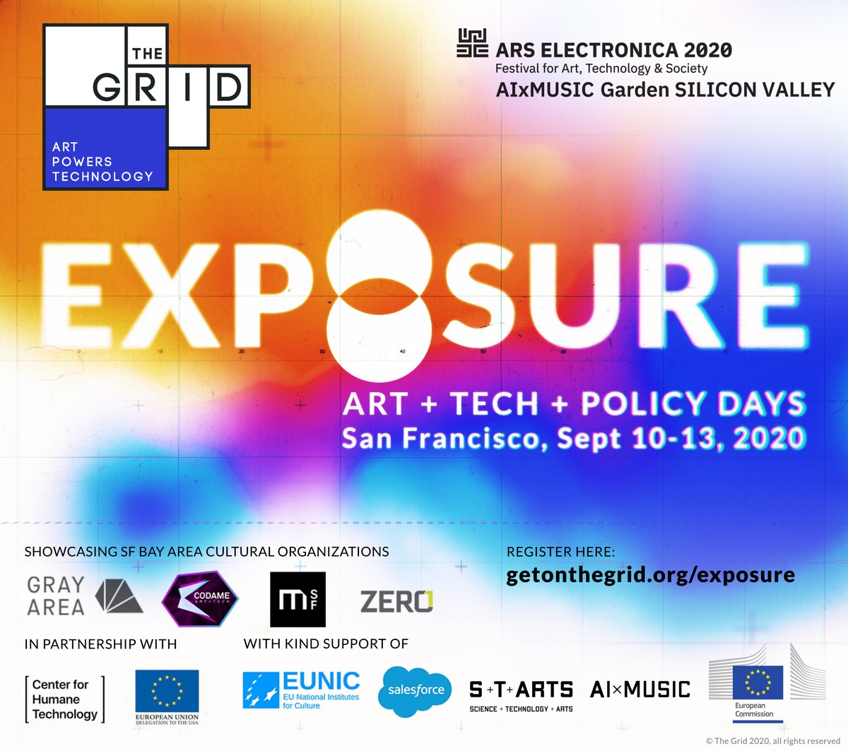 Flyer for The Grid Exposure