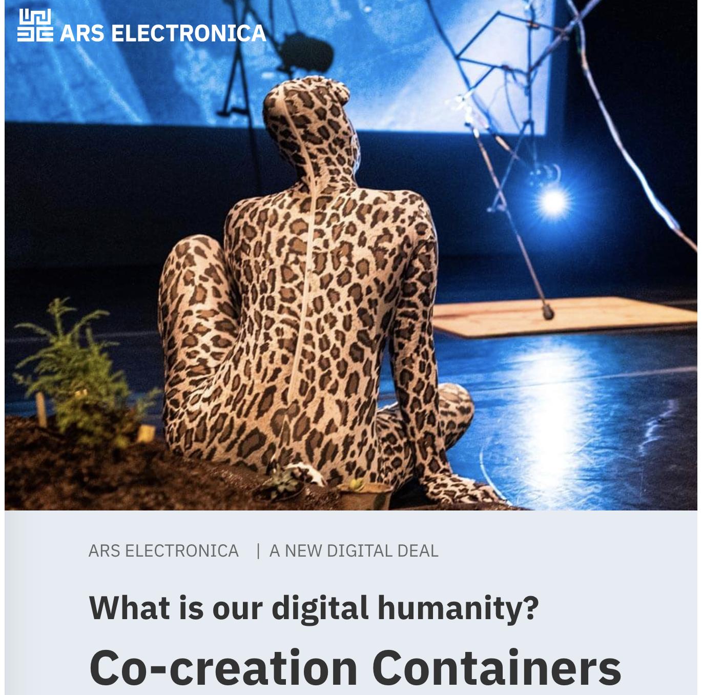 A flyer for Ars Electronica