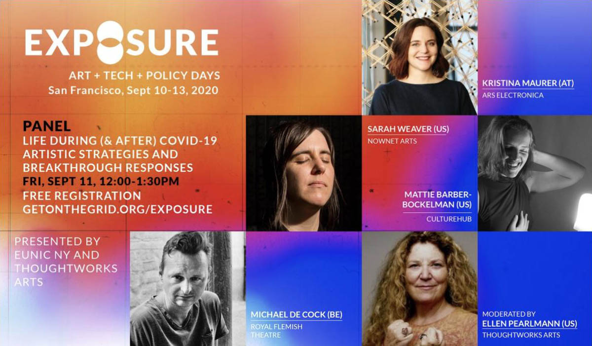 Flyer for The grid: Exposure