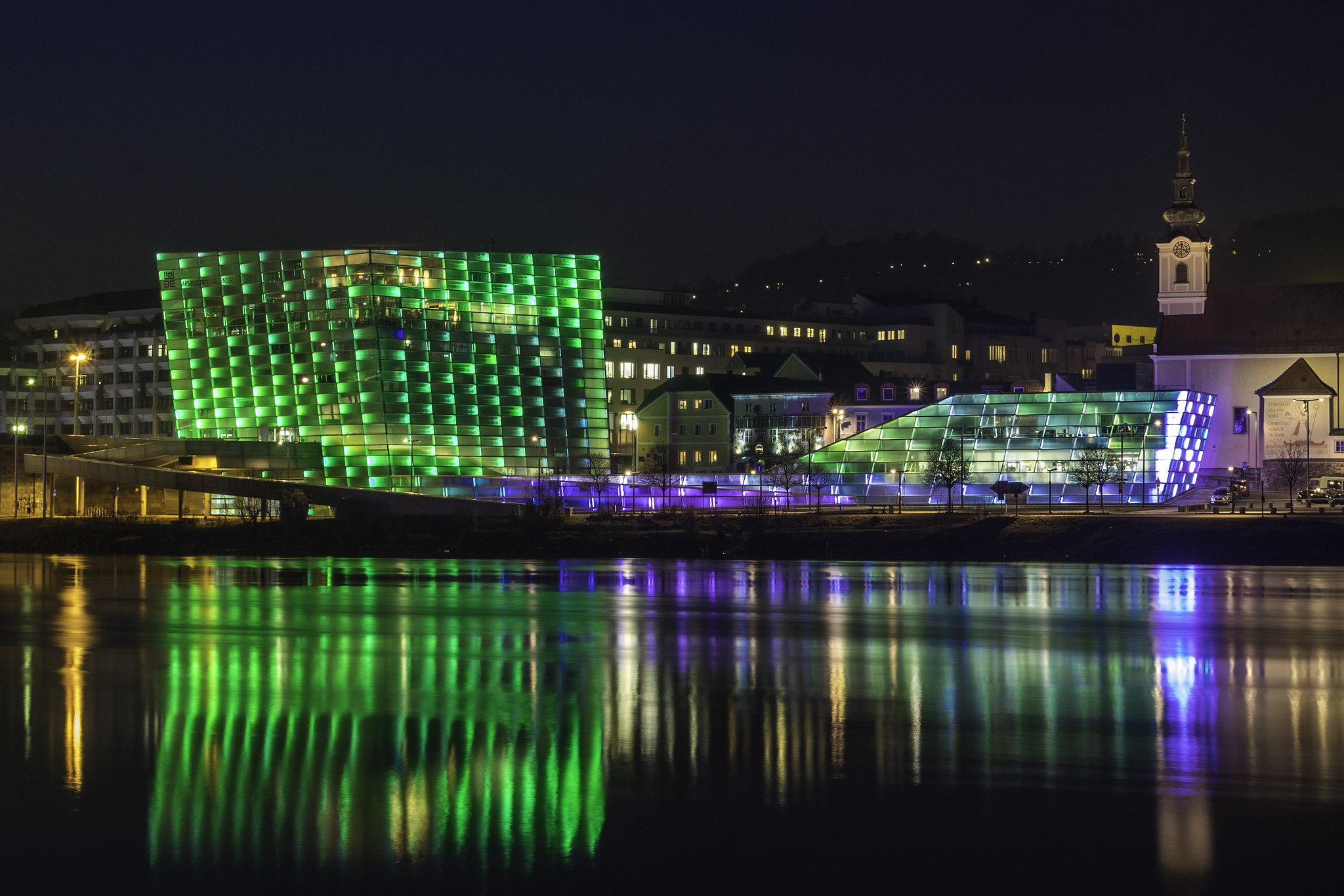The Ars Electronica building